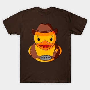 Sheriff Rubber Duck T-Shirt